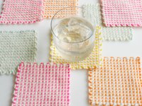 Purl Soho Pin Loom Coasters